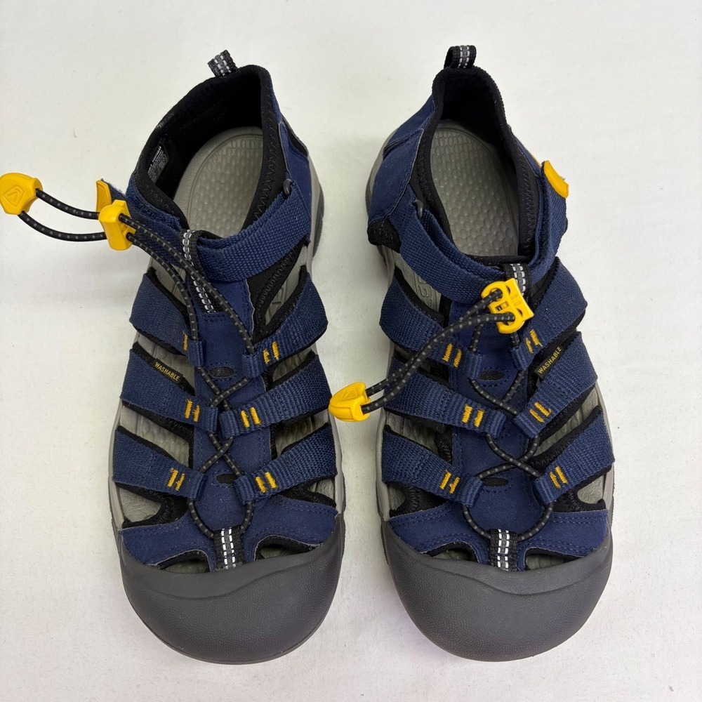 KEEN Newport H2 Sandals Shoes Womens 6 Blue Hiking Trail Water Shoes Gorpcore